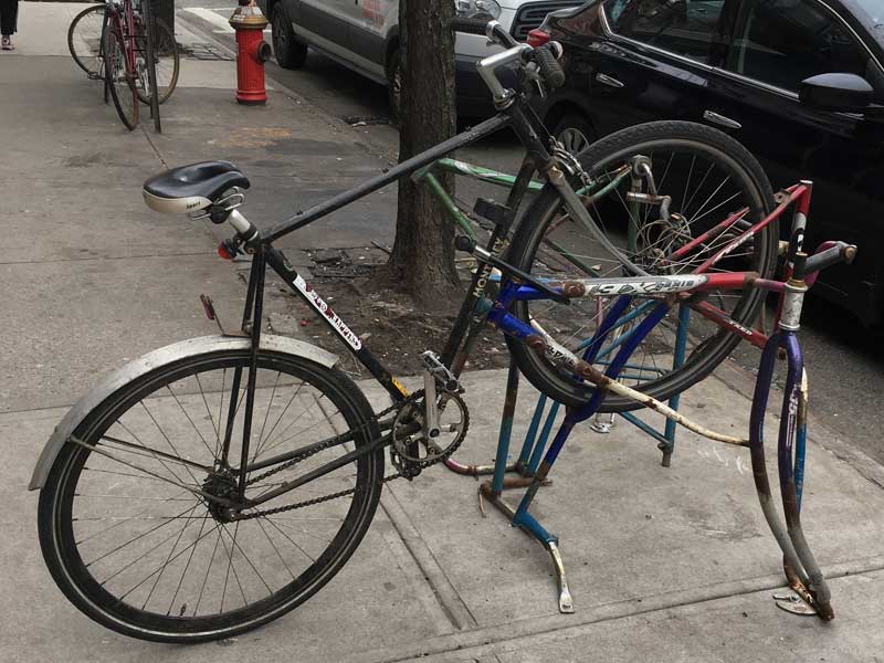 baroque bike rack